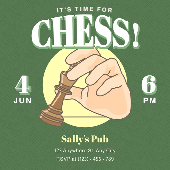 Chess Event Invitation