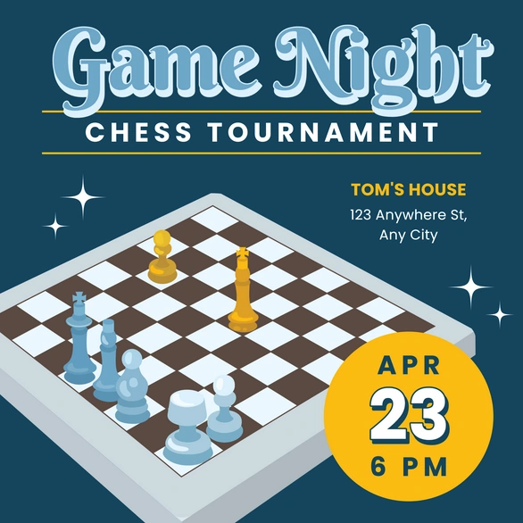 Chess Tournament Invitation