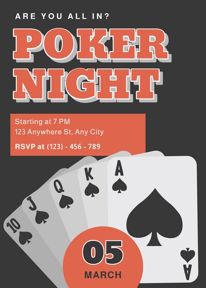 Poker Night Event