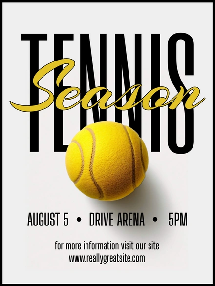 Tennis Event Promotion