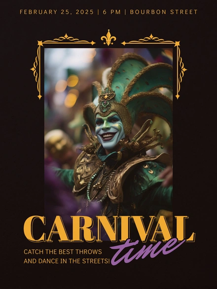 Carnival Event Announcement