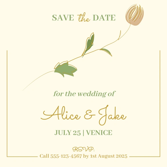 Wedding Announcement