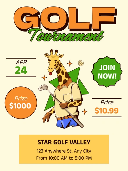Golf Tournament Promotion