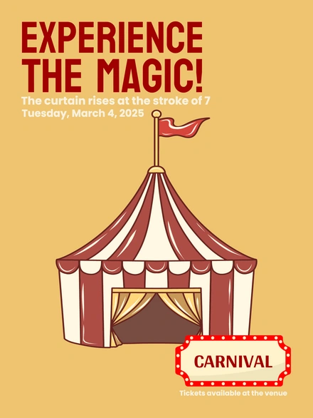 Carnival Event Advertisement