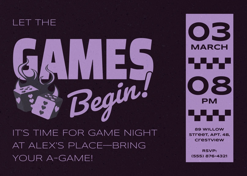 Game Night Event