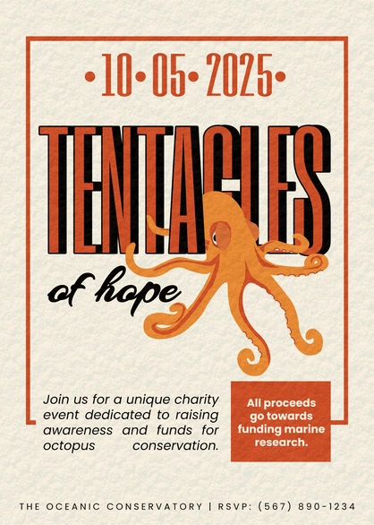 Charity Event for Octopus Conservation