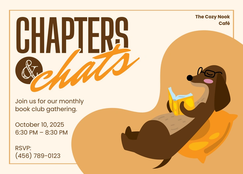 Book Club Gathering
