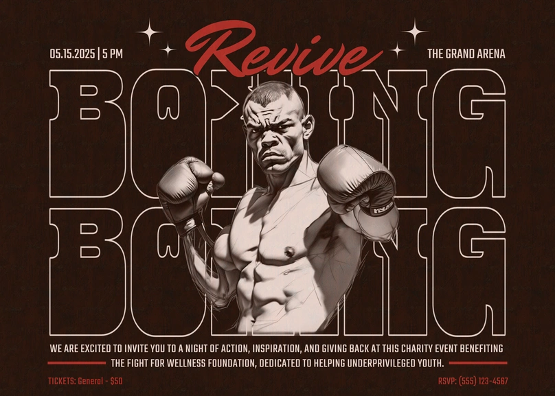 Boxing Charity Event