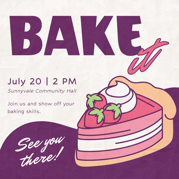 Community Baking Event