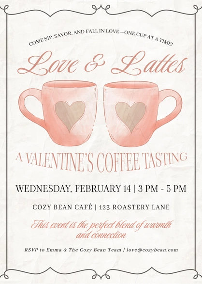 Valentine's Day Coffee Tasting Event