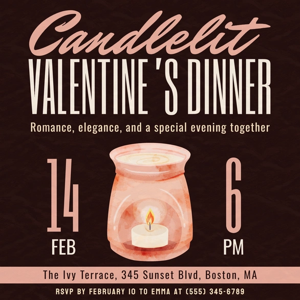 Valentine's Day Dinner Event