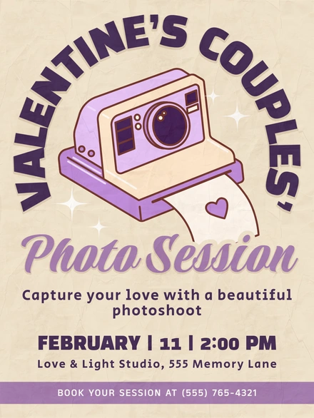 Valentine's Day Photo Session Announcement