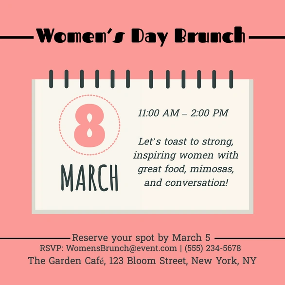 Women's Day Brunch