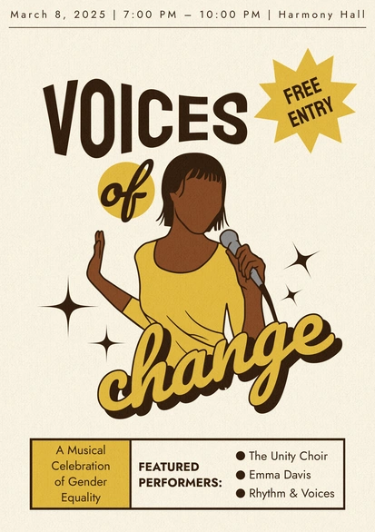 Musical Event on Gender Equality