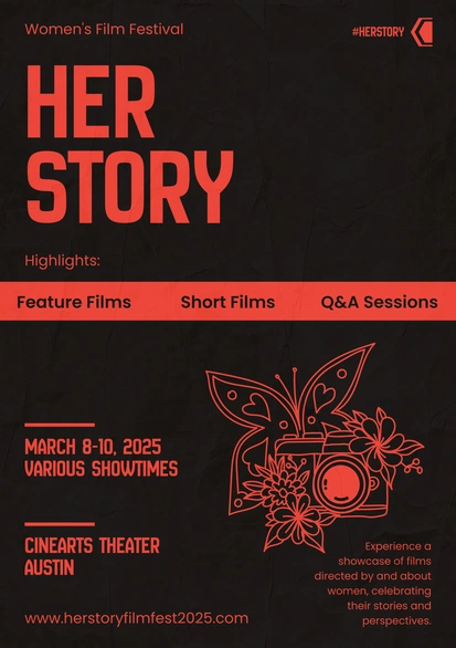 Promotion of a Women's Film Festival