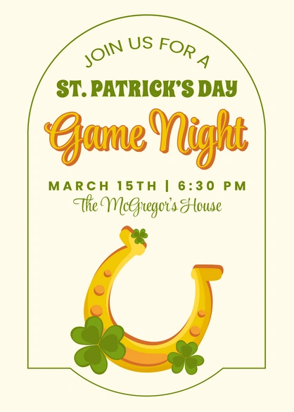 St. Patrick's Day Event