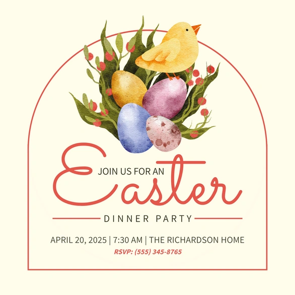 Easter Dinner Party
