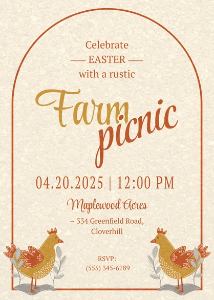Easter Farm Picnic