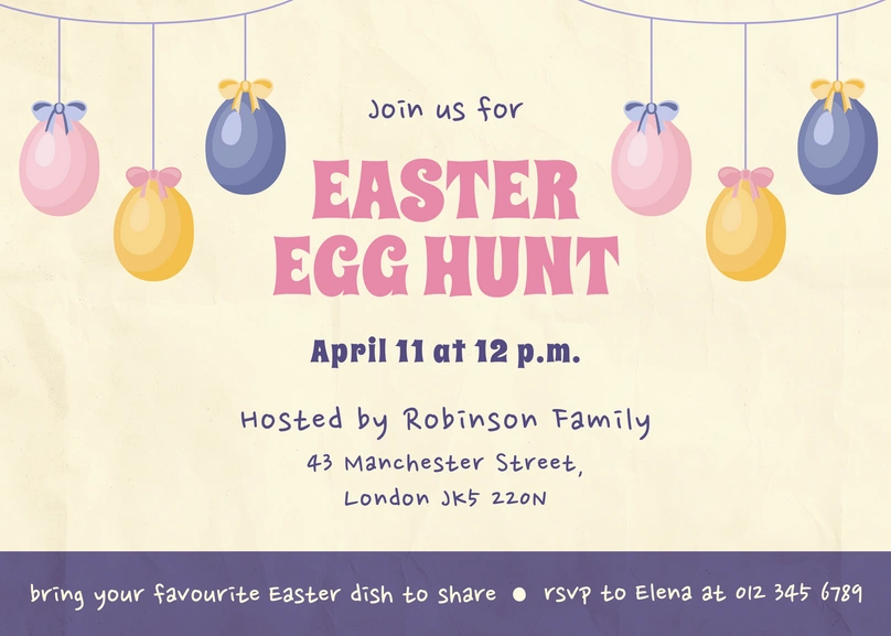 Easter Egg Hunt Event