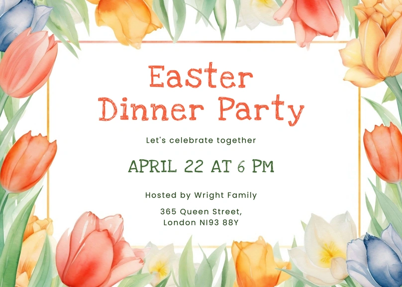 Easter Dinner Party