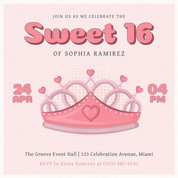 Sweet 16 Birthday