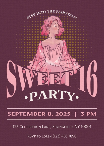 Sweet 16 Birthday Party
