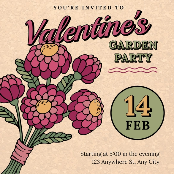 Valentine's Garden Party