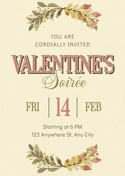 Valentine's Day Invitation
