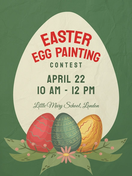 Easter event announcement