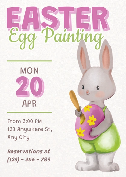 Easter Event Invitation