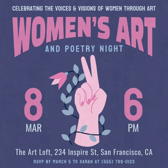 Women's Art Event