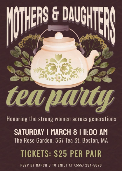 Tea Party Invitation
