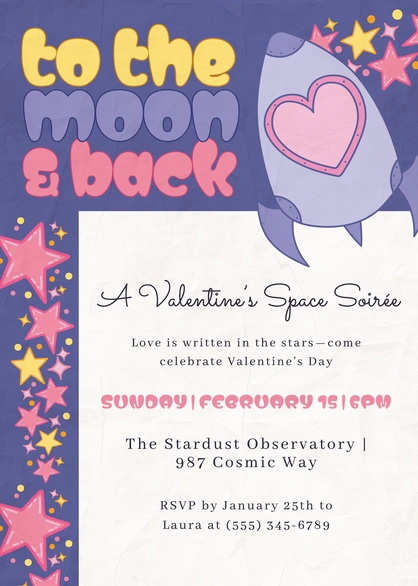Valentine's Day Event Invitation