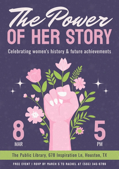Celebrating women's history and achievements