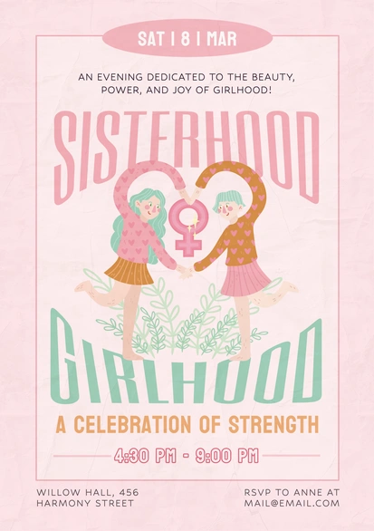 Celebration of Girlhood and Sisterhood Event