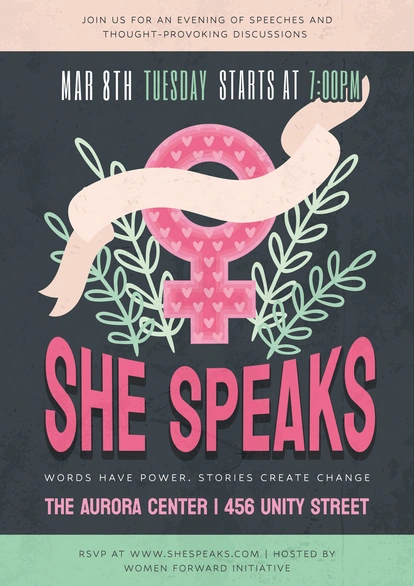She Speaks Event