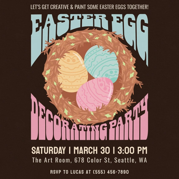 Easter Egg Decorating Event