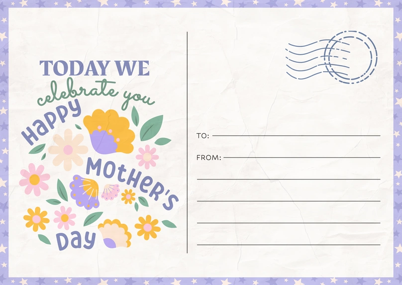 Mother's Day greeting card