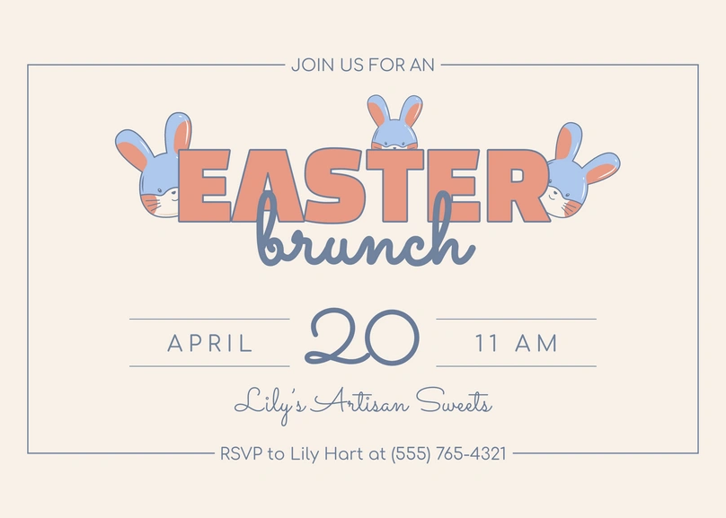 Easter Brunch Event