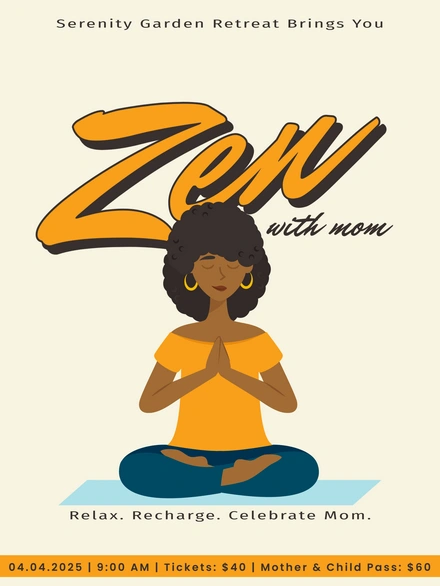 Mother-child yoga and wellness retreat