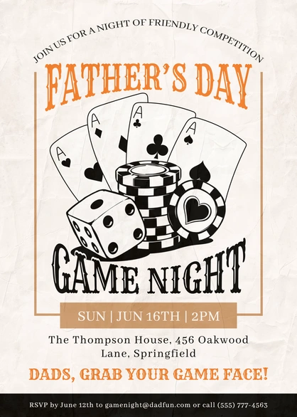 Father's Day Game Night