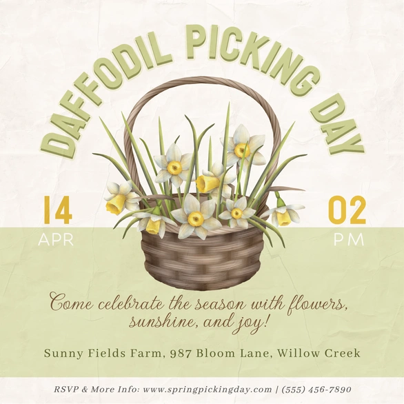Daffodil Picking Event