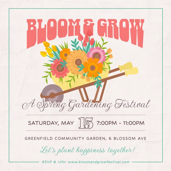 Gardening Festival Invitation