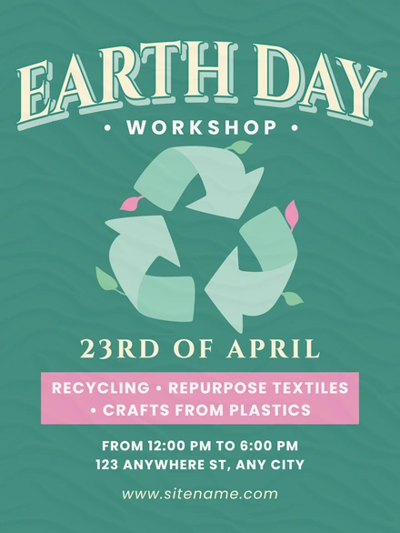 Promoting Earth Day activities