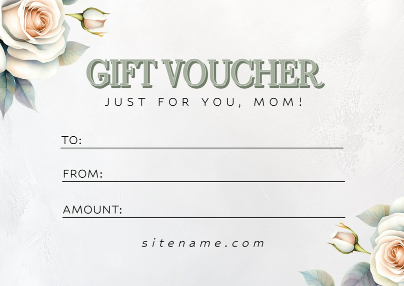 Gift Voucher for Mother's Day