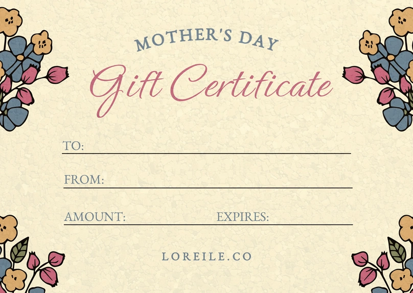 Gift Certificate