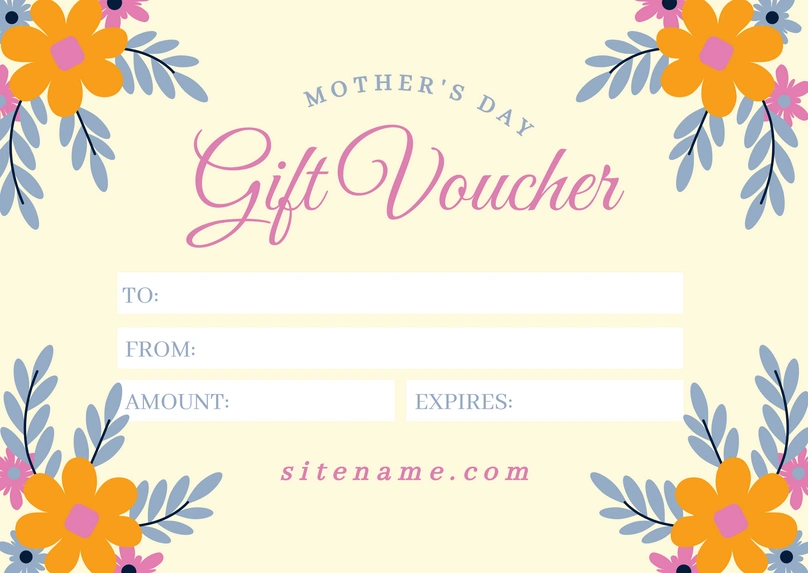 Gift Voucher Design