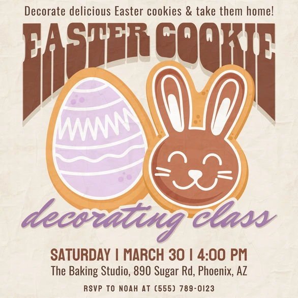 Easter Cookie Decorations