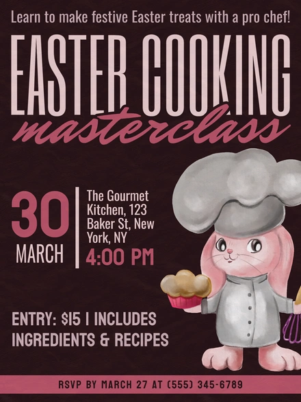 Easter Cooking Class