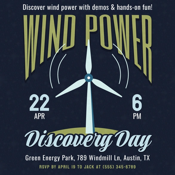 Wind Power Event Promotion